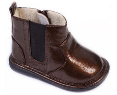 Wee Squeak - Riley Boot Bronze (8) (SEE DESCRIPTION FOR SHIPPING)